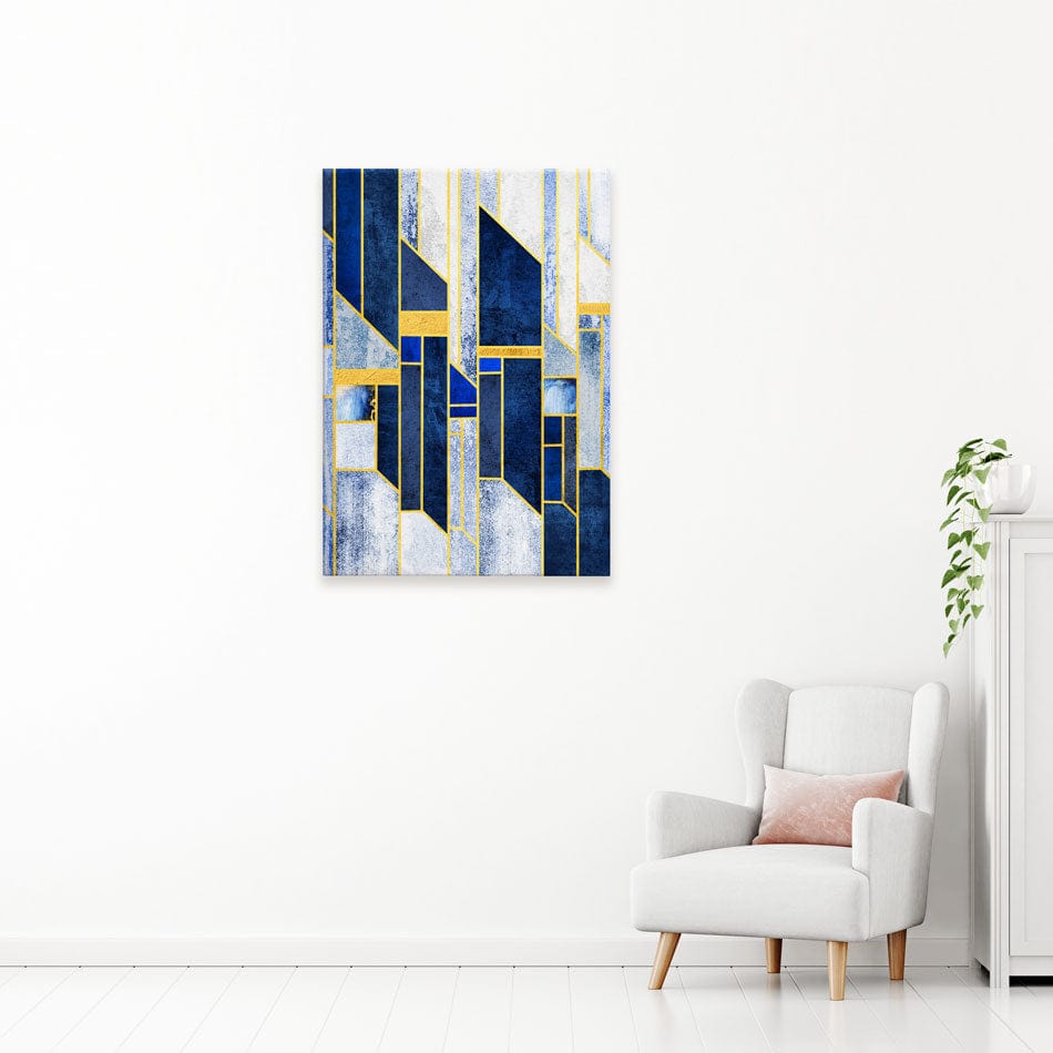 Vertical Geometric Canvas Print wall art product Artone Graphica / Shutterstock