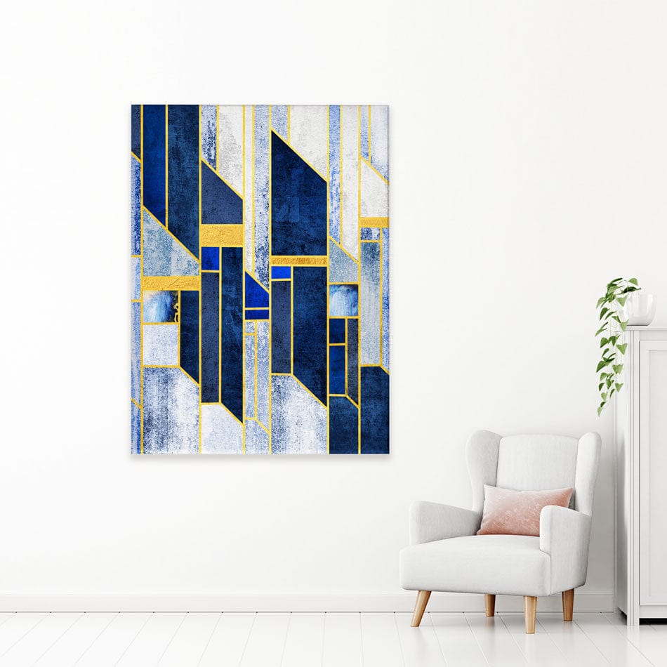 Vertical Geometric Canvas Print wall art product Artone Graphica / Shutterstock