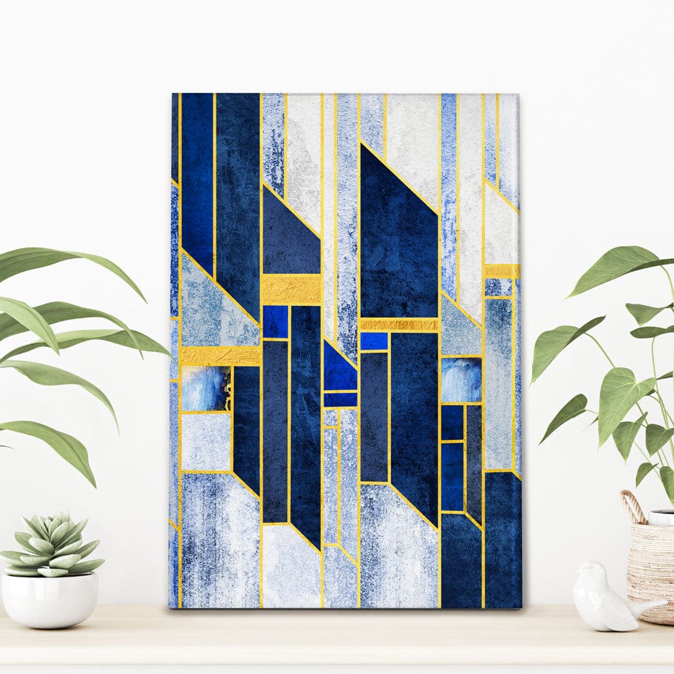 Vertical Geometric Canvas Print wall art product Artone Graphica / Shutterstock