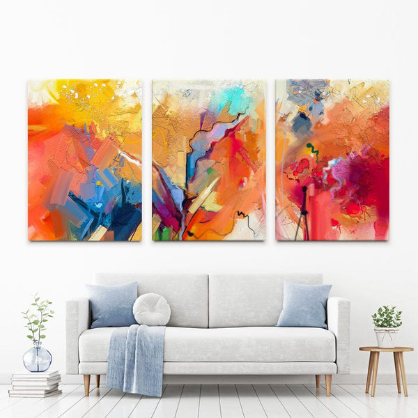 Vibrance Trio Canvas Print – Art Print Shop