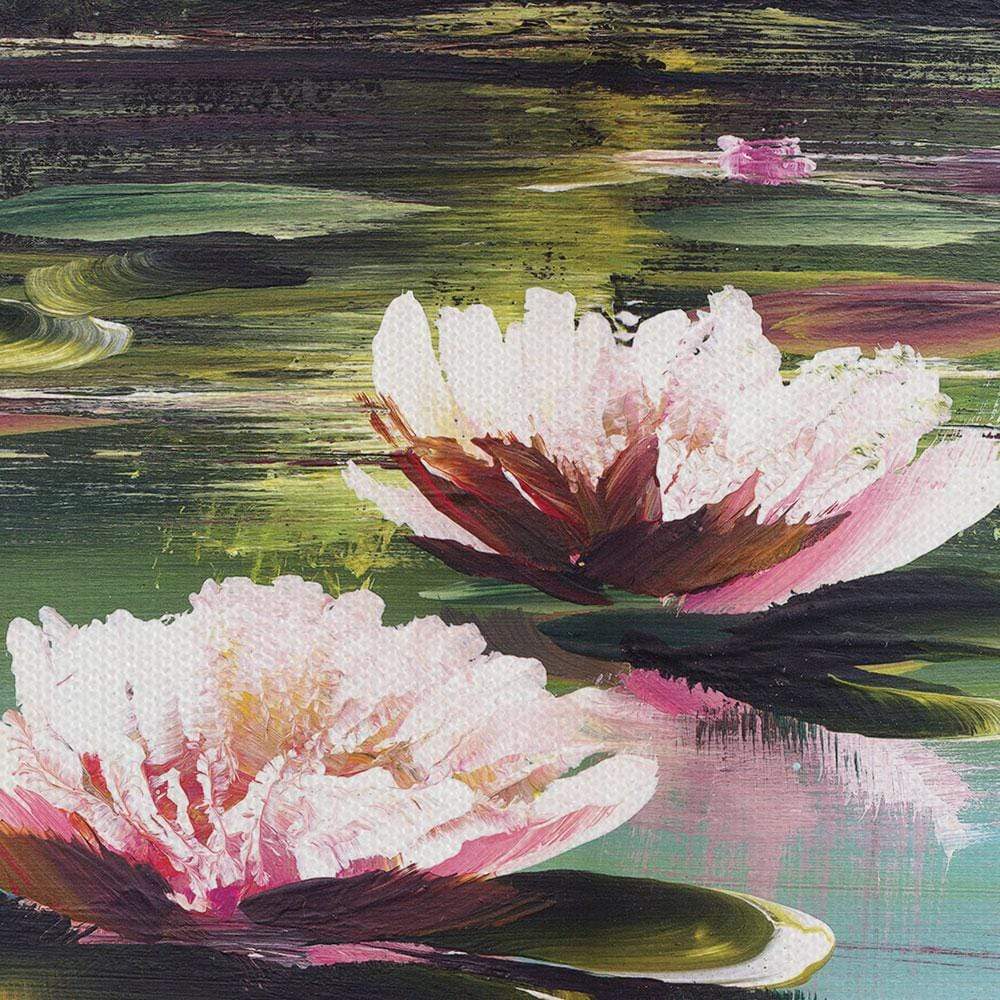 Water Lilies Canvas Print wall art product olga jefimova / Shutterstock