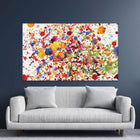 Watercolour Paint Splash Canvas Print – Art Print Shop